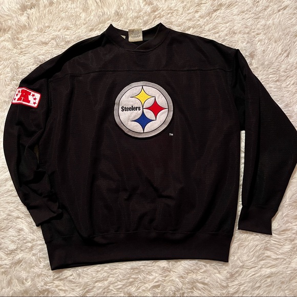 Lee Other - Men’s Pittsburgh Steeler’s Lee Sport Black Sweatshirt XL